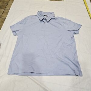 Apt.9 Polo shirt size XL Men Light blue all cotton